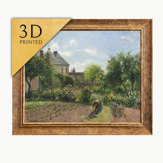 Pissarro 3D Print: The Artist’s Garden at Eragny