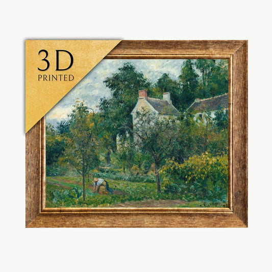 Camille Pissarro: La Maison Rondest 3D Textured Print