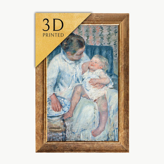 Mary Cassatt Print: Mother and Child, 3D Textured Art