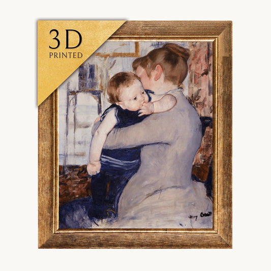 Mary Cassatt - Mother and Child 3D Textured Print