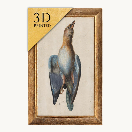 Albrecht Dürer Dead Blue Roller, 3D Textured Print