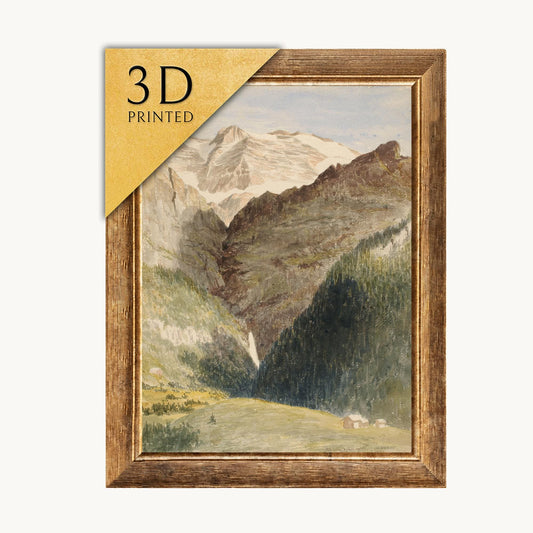 Glacier and Falls 3D Print by Miner Kilbourne Kellogg