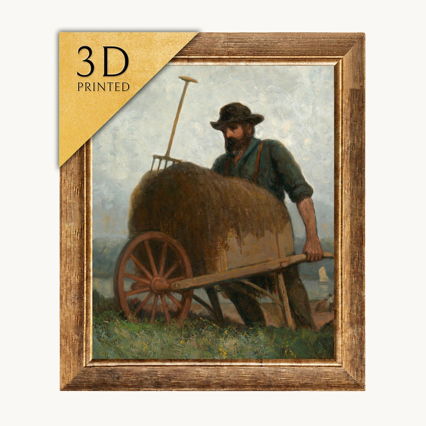 Seaweed Gatherers 3D Print by Edward Mitchell Bannister