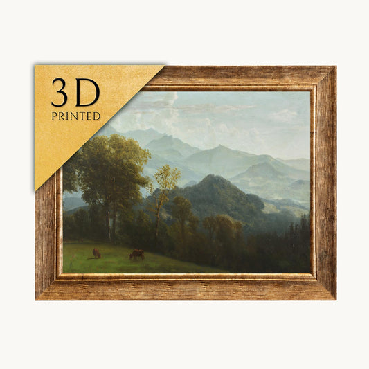 Albert Bierstadt - Lucerne, Switzerland - 3D Textured Print