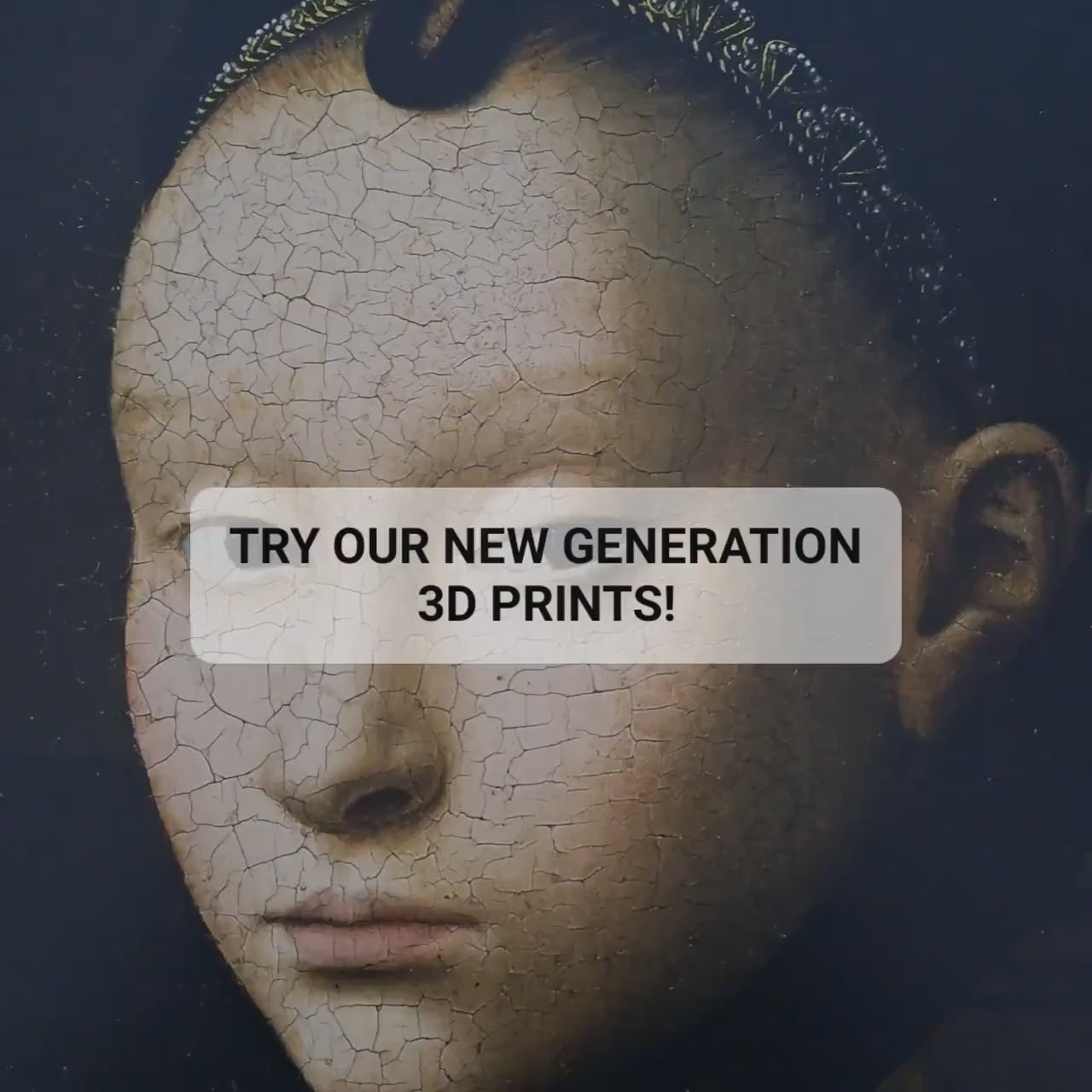 Petrus Christus: Portrait of a Young Woman - 3D Printed Textured Art