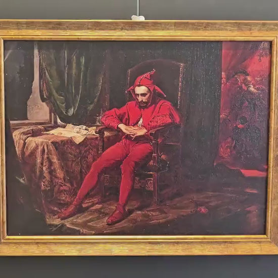 Stańczyk by Jan Matejko: 3D Textured Art Print