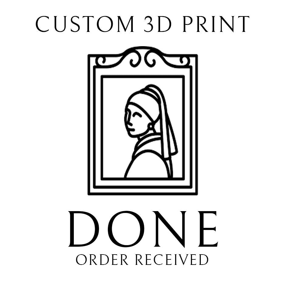 Custom 3D Artwork Print (Please copy the link of the artwork below from google arts&culture)
