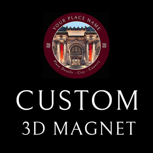 Custom 3d Magnet for Museums, Gift Shops, Souvenir,