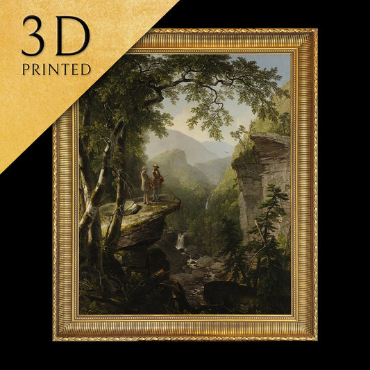 Kindred Spirits by Asher Brown Duran, 3d Printed with texture and brush strokes looks like original oil-painting, code:311